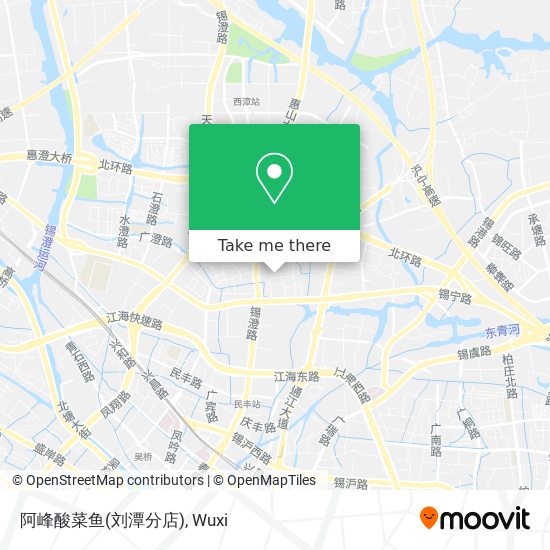阿峰酸菜鱼(刘潭分店) map