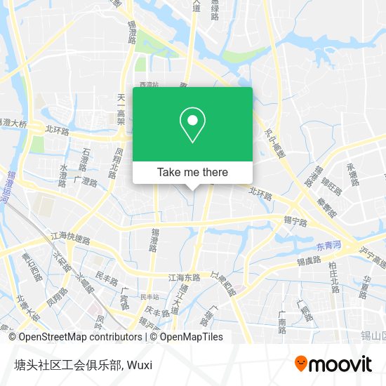 塘头社区工会俱乐部 map