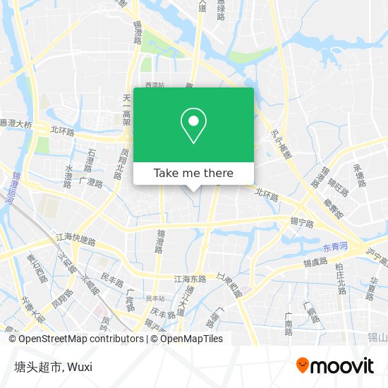 塘头超市 map