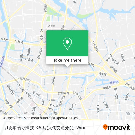 江苏联合职业技术学院(无锡交通分院) map