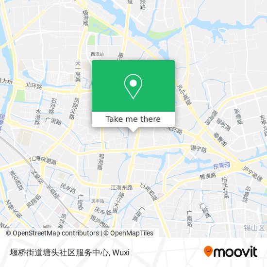 堰桥街道塘头社区服务中心 map