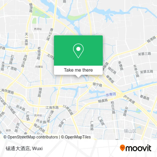 锡通大酒店 map