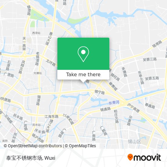 泰宝不锈钢市场 map
