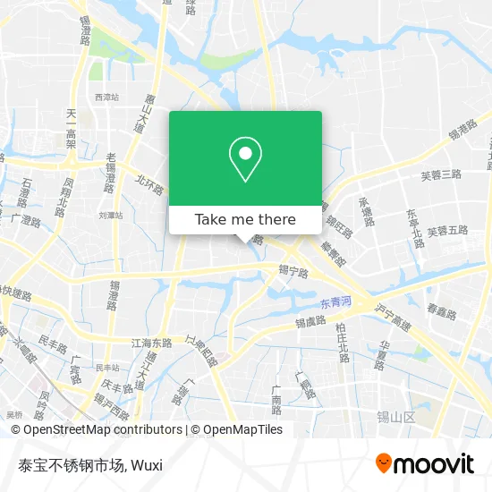 泰宝不锈钢市场 map