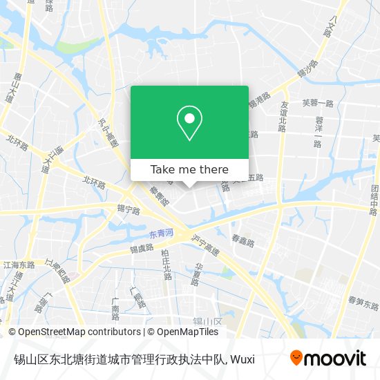 锡山区东北塘街道城市管理行政执法中队 map