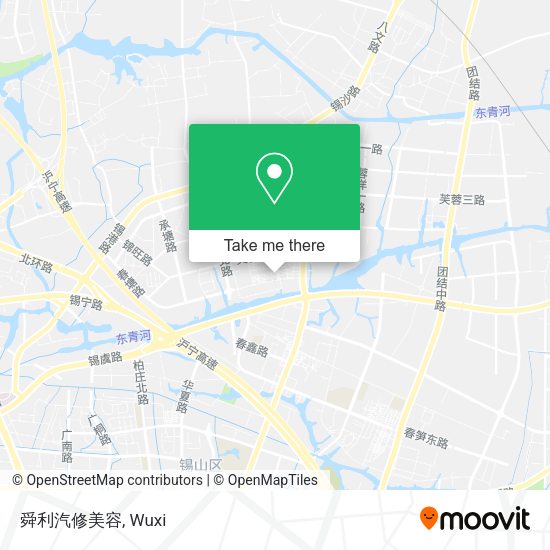 舜利汽修美容 map
