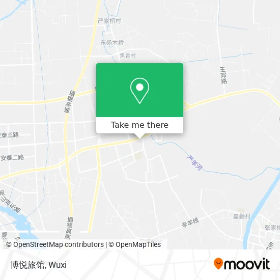 博悦旅馆 map