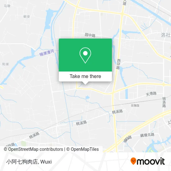 小阿七狗肉店 map