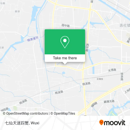 七仙天迷踪蟹 map