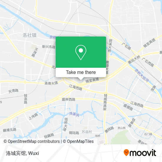洛城宾馆 map