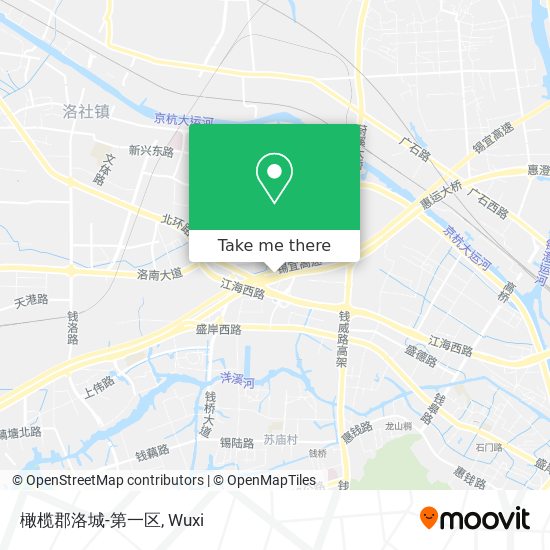 橄榄郡洛城-第一区 map