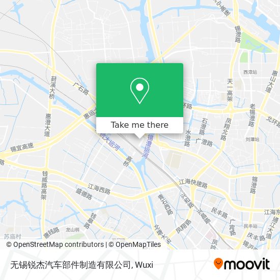 无锡锐杰汽车部件制造有限公司 map