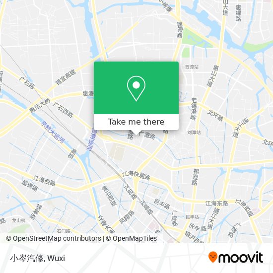 小岑汽修 map
