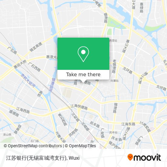 江苏银行(无锡富城湾支行) map