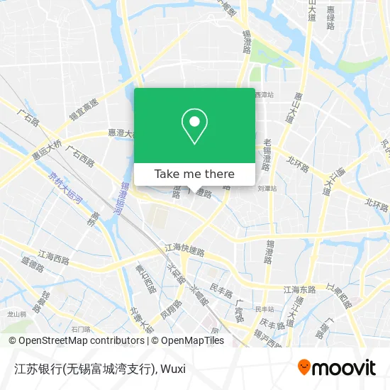 江苏银行(无锡富城湾支行) map
