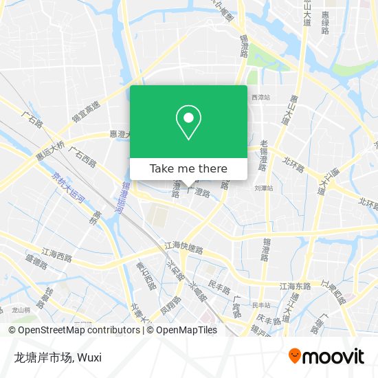 龙塘岸市场 map