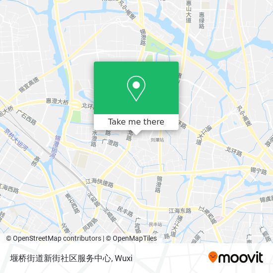 堰桥街道新街社区服务中心 map