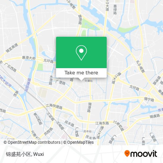 锦盛苑小区 map