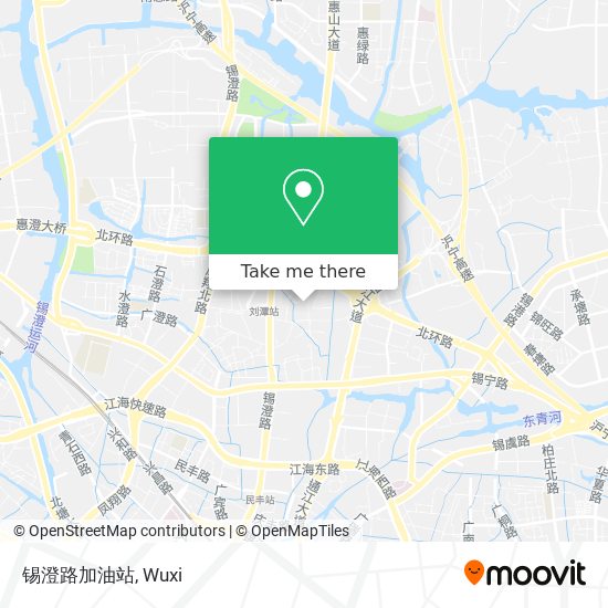 锡澄路加油站 map
