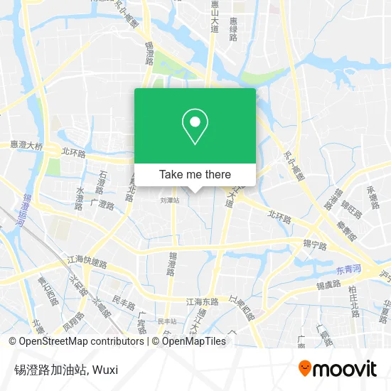 锡澄路加油站 map
