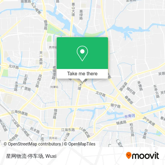 星网物流-停车场 map