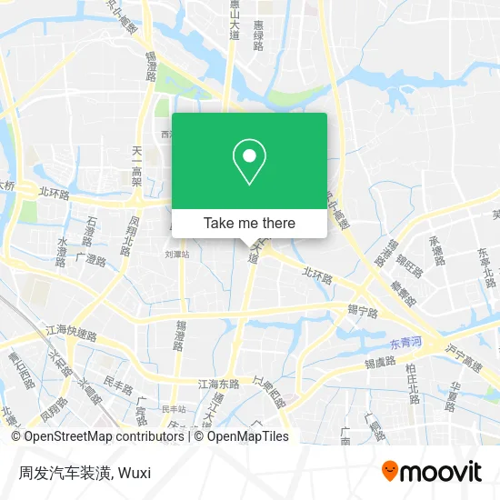 周发汽车装潢 map