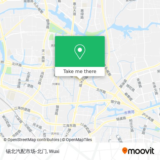 锡北汽配市场-北门 map