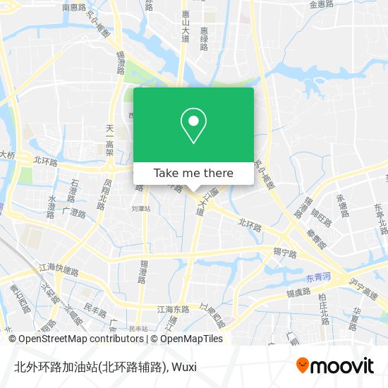 北外环路加油站(北环路辅路) map