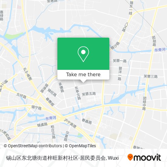 锡山区东北塘街道梓旺新村社区-居民委员会 map