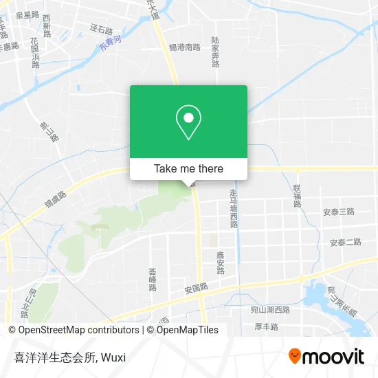 喜洋洋生态会所 map