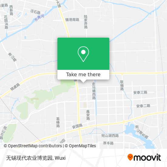 无锡现代农业博览园 map