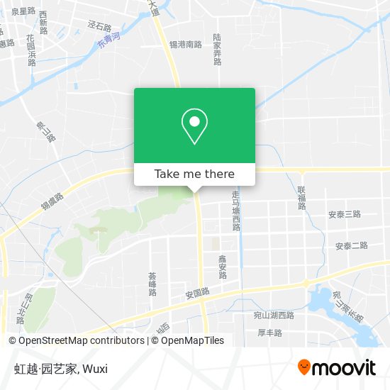 虹越·园艺家 map