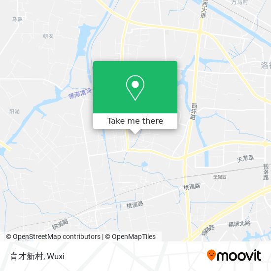 育才新村 map