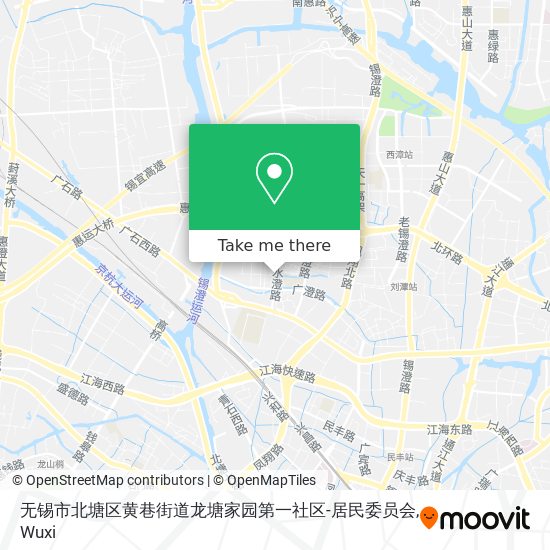 无锡市北塘区黄巷街道龙塘家园第一社区-居民委员会 map