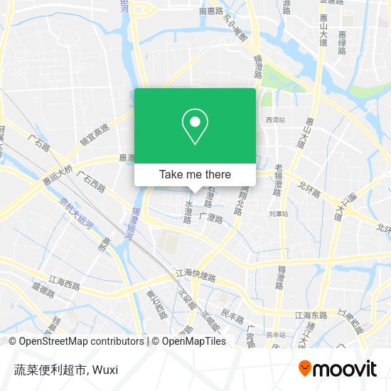 蔬菜便利超市 map