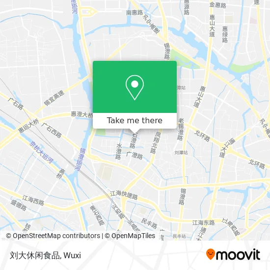 刘大休闲食品 map