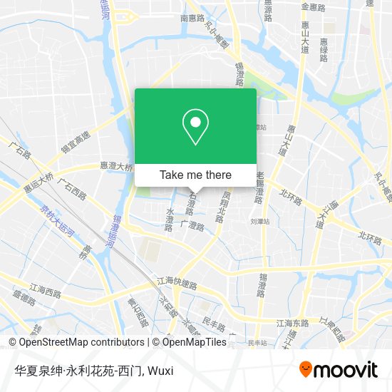 华夏泉绅·永利花苑-西门 map