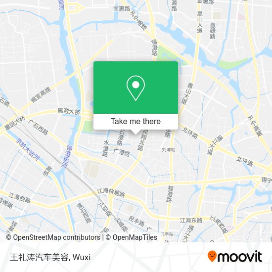 王礼涛汽车美容 map