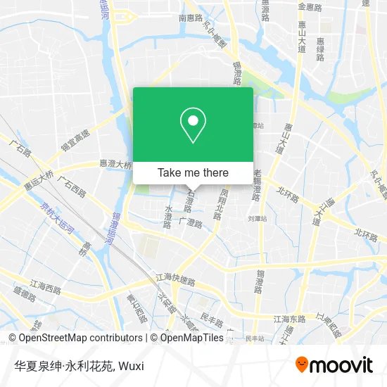 华夏泉绅·永利花苑 map