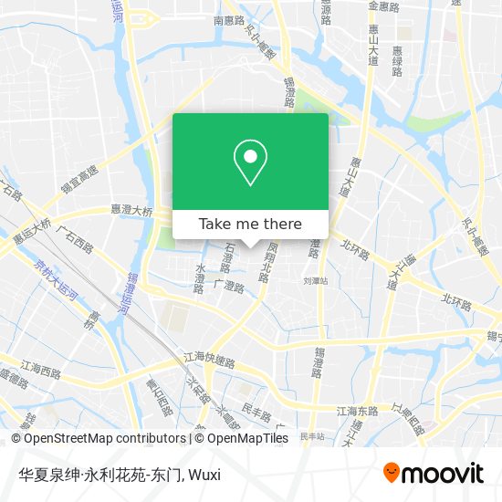 华夏泉绅·永利花苑-东门 map