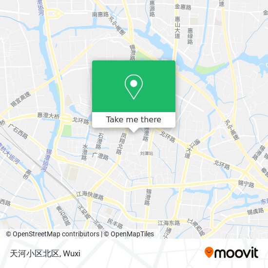 天河小区北区 map