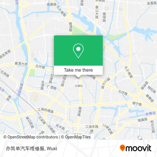 亦简单汽车维修服 map