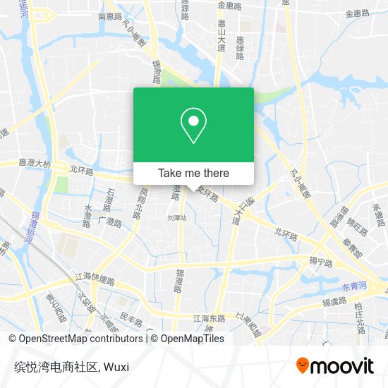 缤悦湾电商社区 map