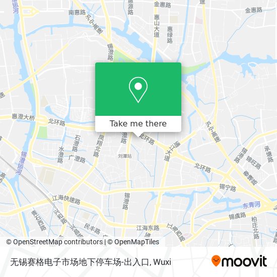 无锡赛格电子市场地下停车场-出入口 map