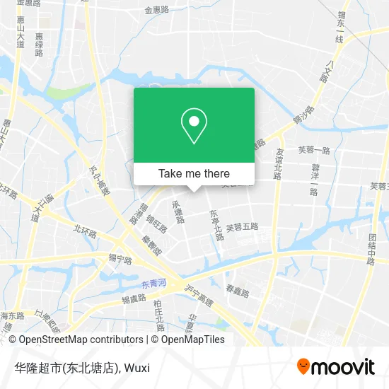 华隆超市(东北塘店) map