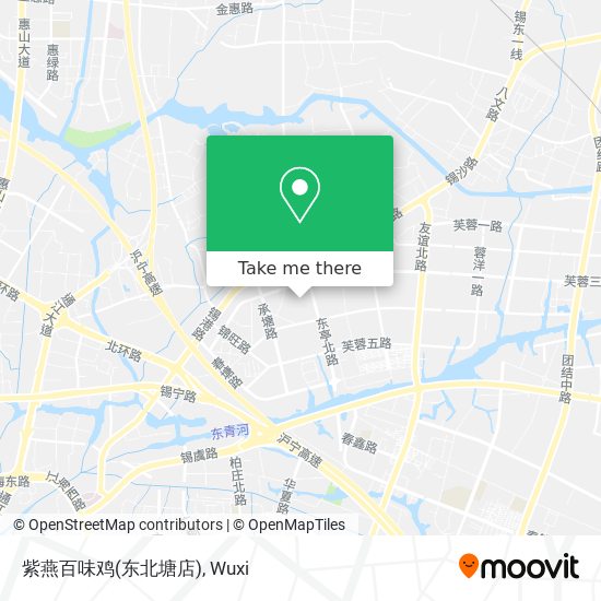 紫燕百味鸡(东北塘店) map