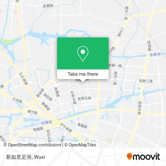 新如意足浴 map