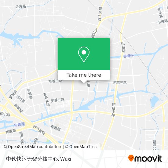 中铁快运无锡分拨中心 map