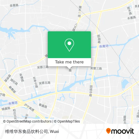 维维华东食品饮料公司 map