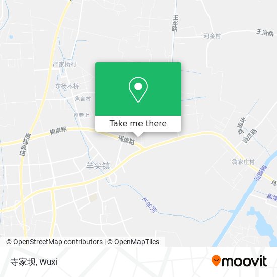 寺家坝 map